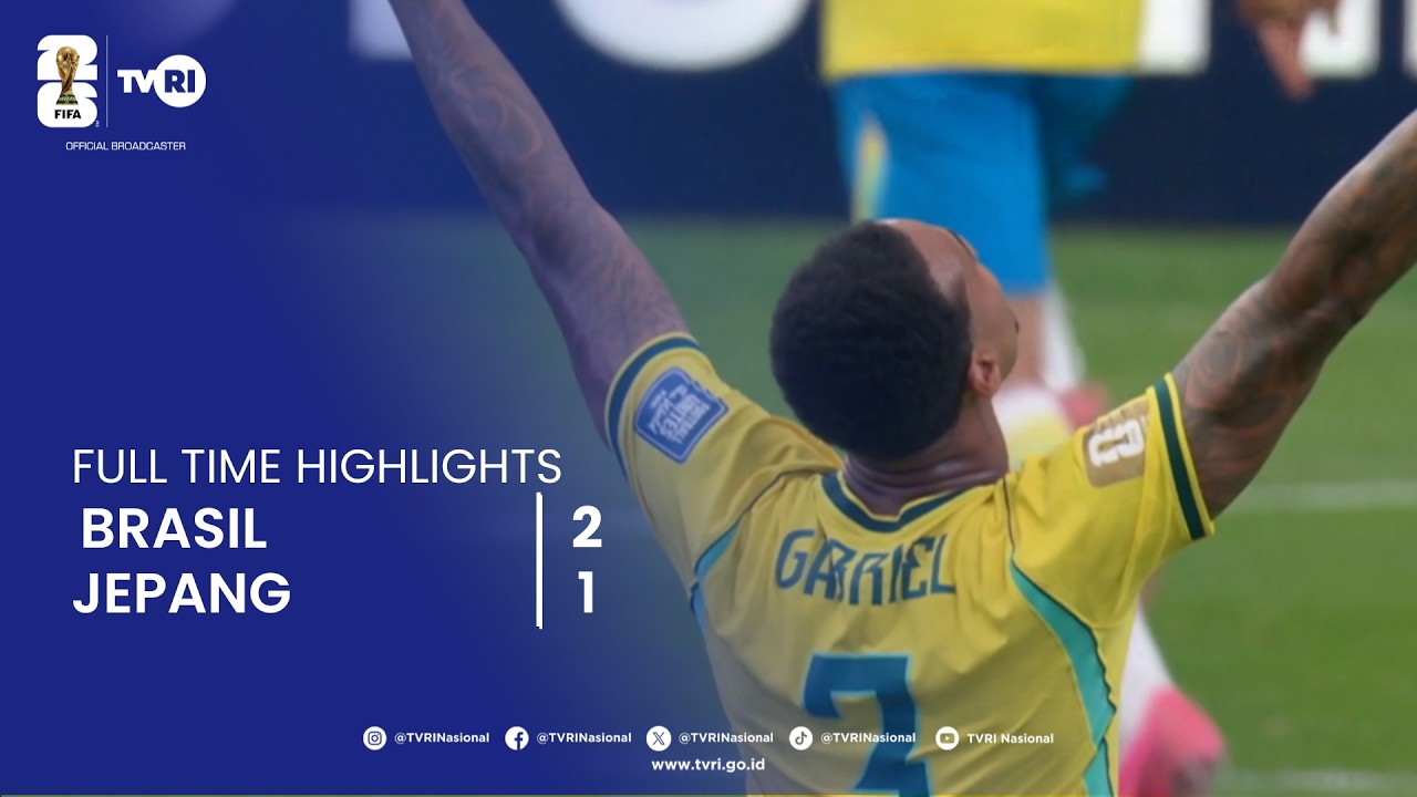 Full Time Highlights | Brasil 2-1 Jepang | FIFA World Cup 2026 | Juni 29 2026
