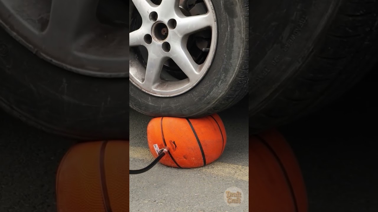 What Happens When a Basketball Meets a Car?! 🚗