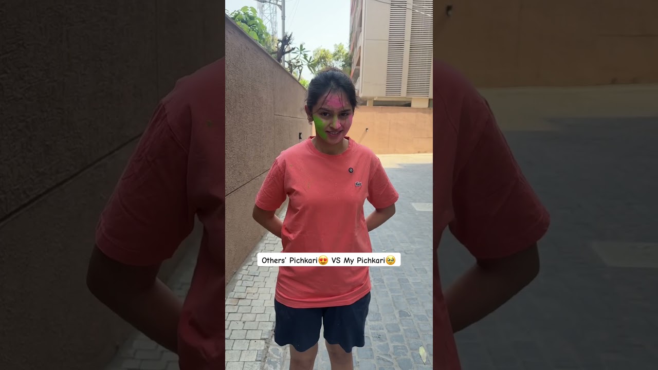 Others’ Pichakari VS My Pichkari🥹#ytshorts #youtubeshorts #viral #funny #shortsfeed #shorts #holi
