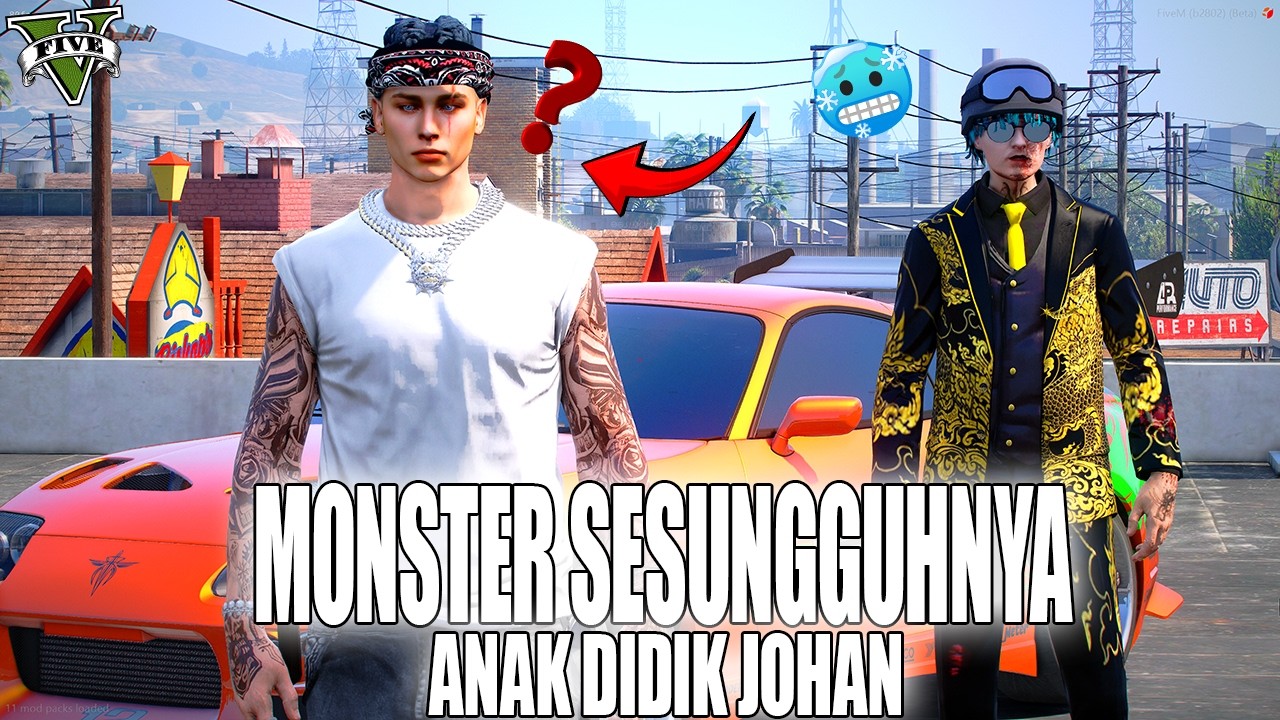 DIA DATANG !! JOHAN MENCIPTAKAN MONSTER TERGANAS !! GTA 5 ROLEPLAY