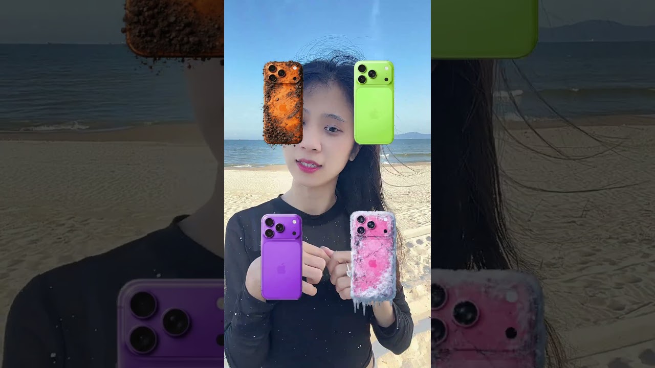 iPhone 17 Pro Max Cosmic Orange 🧽🔥#noads  #funny