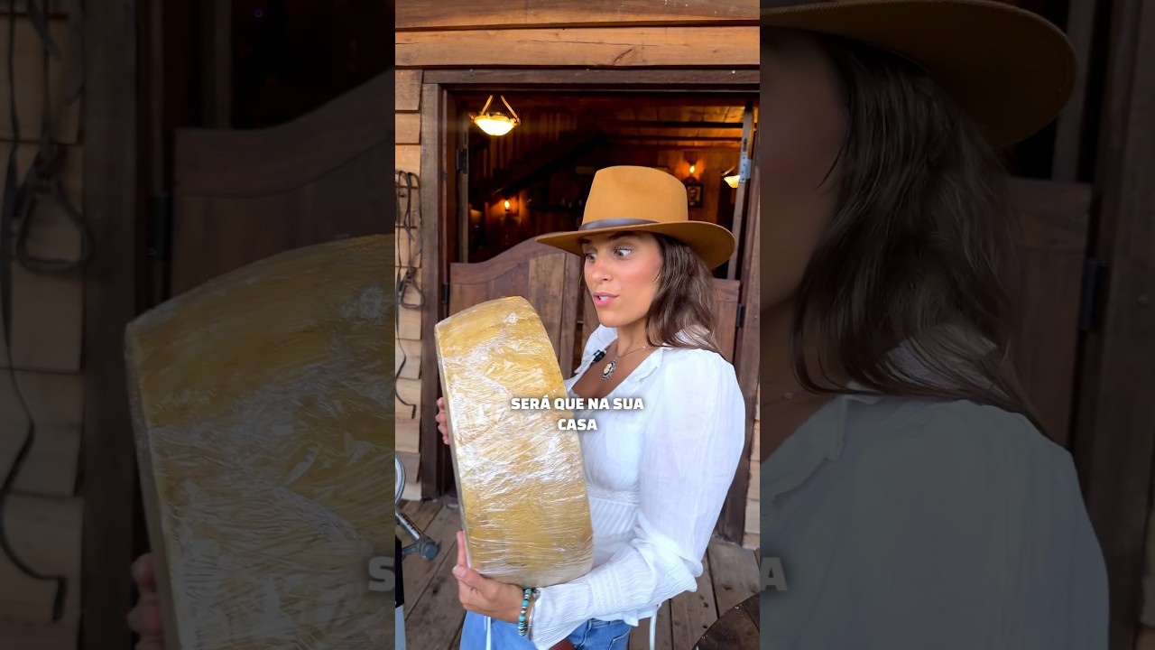 COMO EU FAÇO A LIMPEZA COMPLETA DO MEU QUEIJO ITALIANO GRANA PADANO GIGANTE 😅🧀