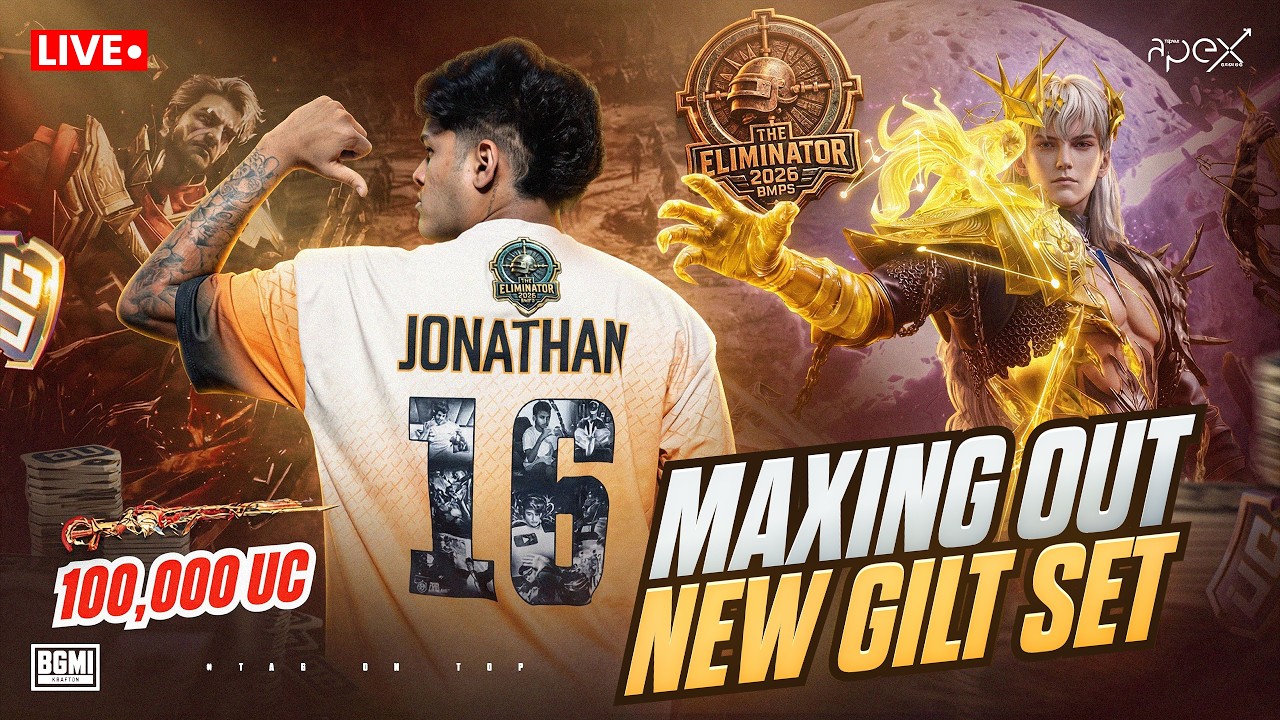 ELIMINATOR OR WHAT | JONATHAN IS BACK🖤 | BGMI!