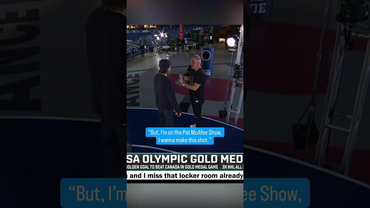 Jack Hughes was ready 😂❤️