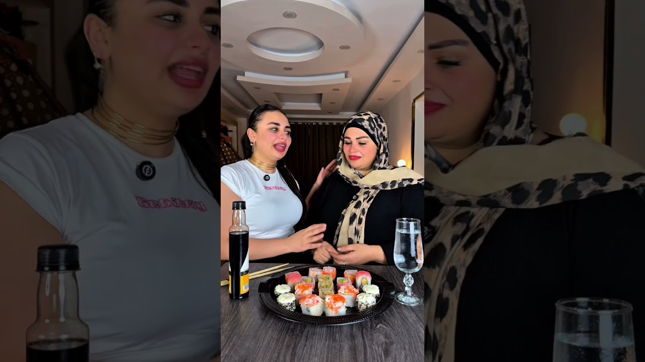 اول مره سوشي بس صدمتني😳🤦🏻‍♀️