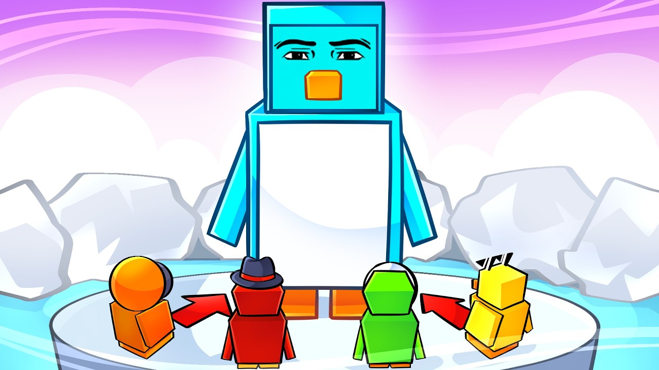 Usei ADMIN para Trollar meus Amigos no KNOCKOUT!