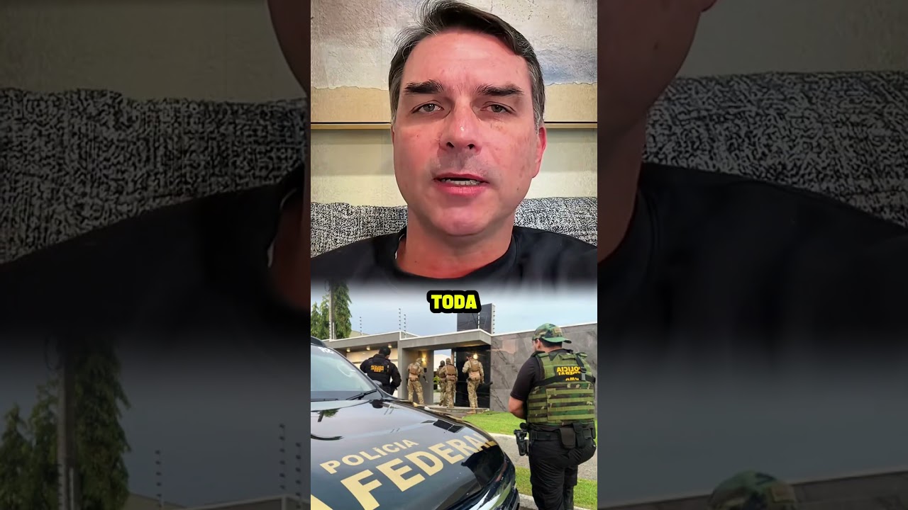 Operação Contra Bolsonaro Provoca Reação de Flávio