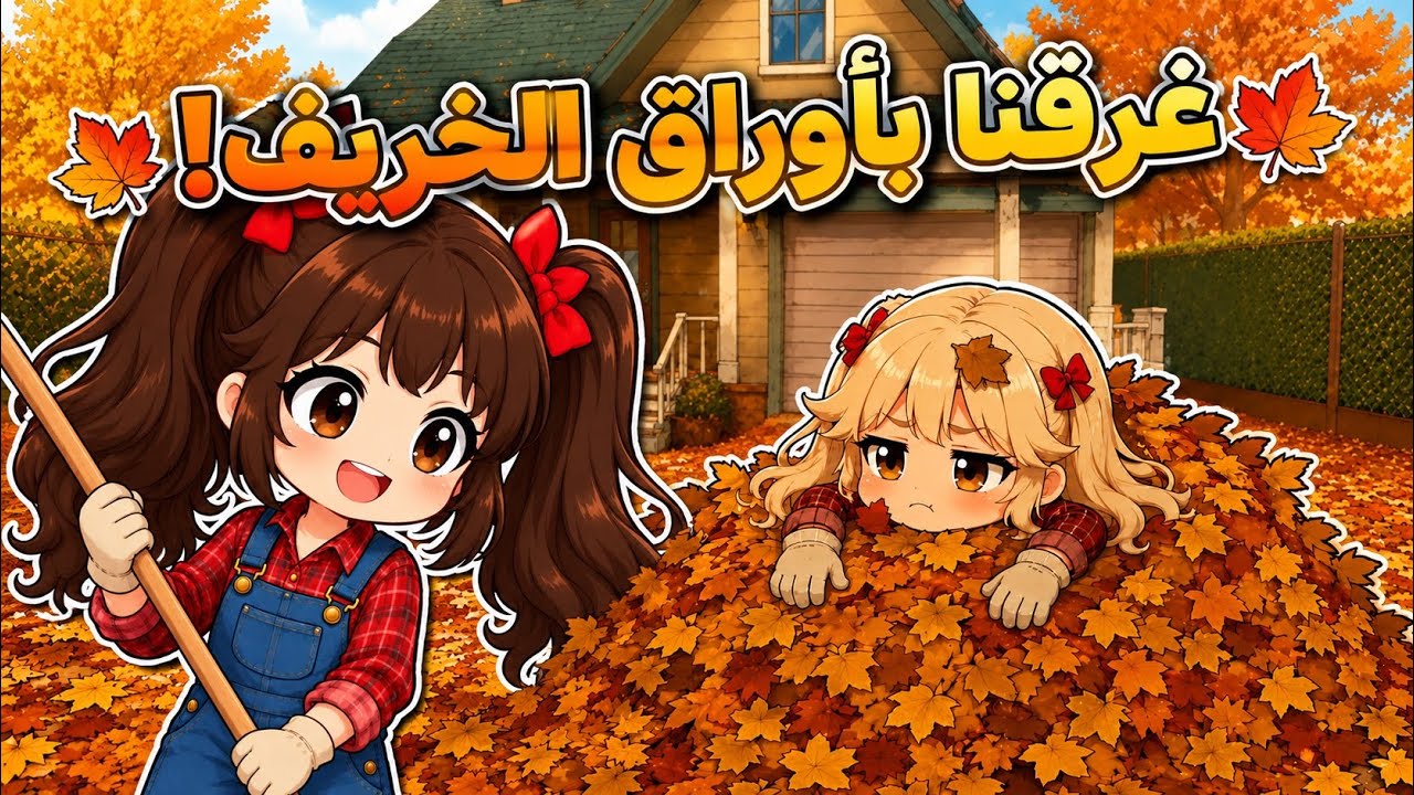 انا وجوري ضد مليون ورقة شجر 🍂😭! | لعبة روبلوكس