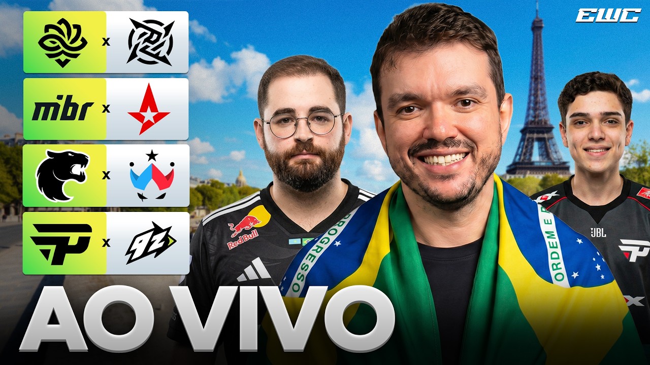 EWC 2026 - COUNTER STRIKE 2 - DIA 1 - Siga @Gaules nas redes sociais!