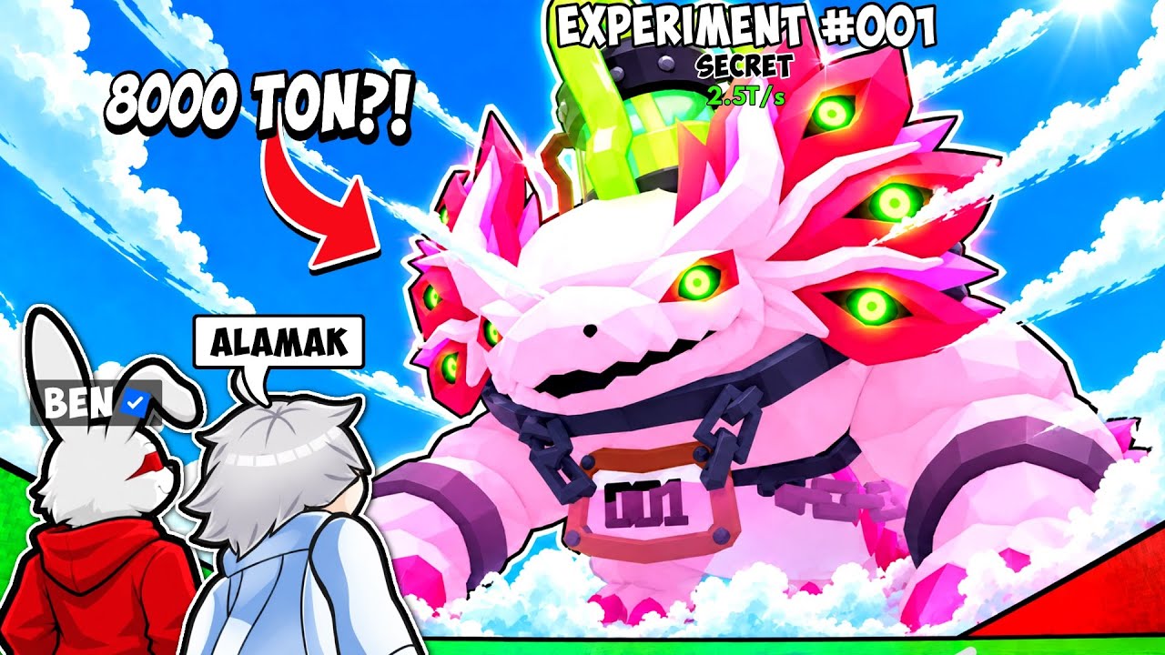 Aku Dikasih OWNER TELUR EXPERIMENT #001 Paling JUMBO di Steal an Egg!