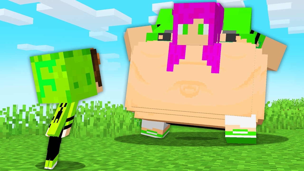 Minha NAMORADA FICOU GIGANTE e TENTOU me COMER!