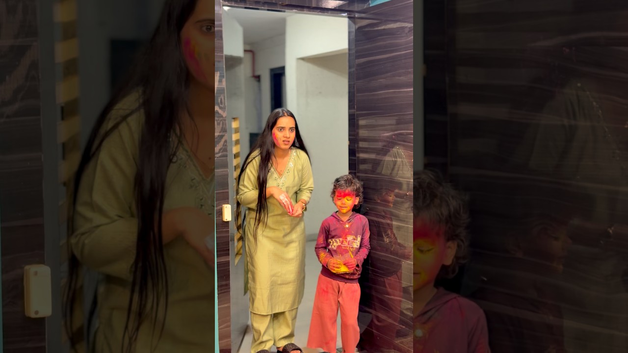 बुरा ना मानो होली है😅🎨|Ms Komal|Deepesh zo| #trending #youtubeshorts #holi #shorts #foryou #funny