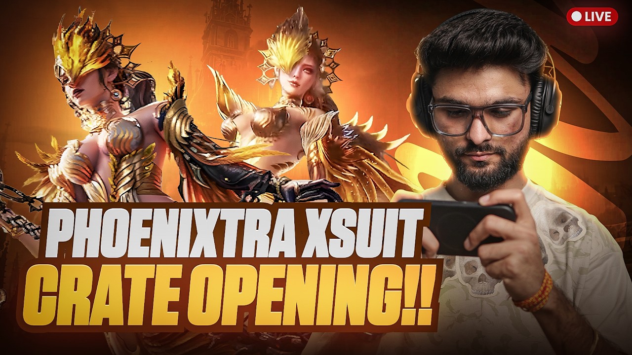 50K UC X-SUIT CRATE OPENING | KYA YE SEASON #1 HO PAYEGA? | BGMI LIVE