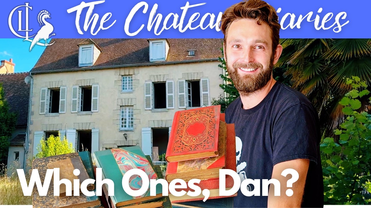 Dan Comes Book Hunting for his New Library at  Latouche!