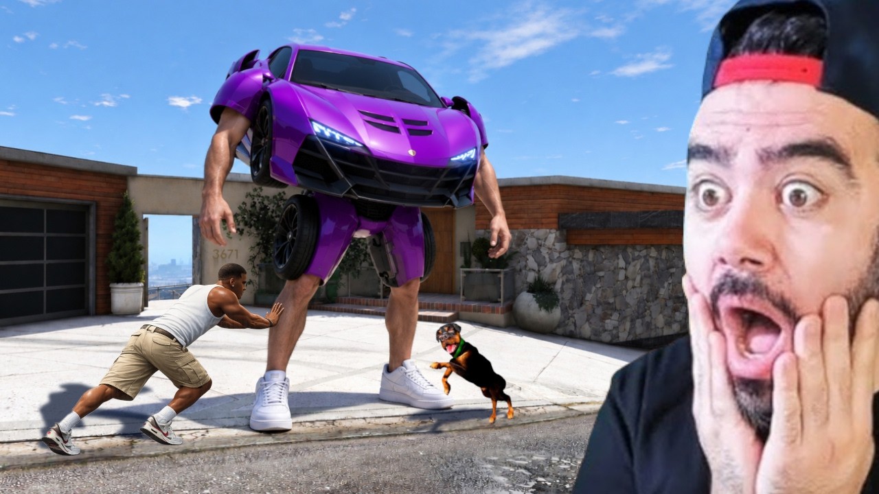 FRANKLIN YÜRÜYEN ARABAYI YAKALADI - GTA 5 MODS