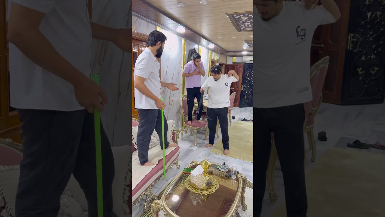 شوف شو صار معو للاهبل
