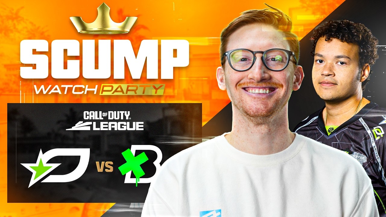 OpTic TEXAS VS BOSTON BREACH!! SCUMP WATCH PARTY - CDL MAJOR 2 QUALIFIERS WEEK 1 - Published by Scump
