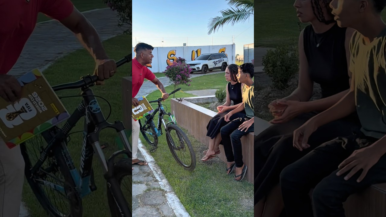 E vocês? Preferem o álbum ou a bicicleta? 🤔