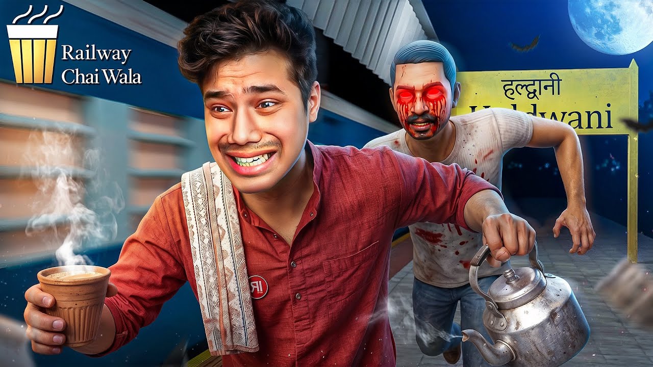 THE RAILWAY CHAI WALA 😱| INDIAN HORROR GAME