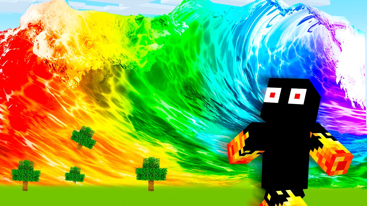 100 DIAS PARA SOBREVIVER TSUNAMI GIGANTE DE AVARITIA NO MINECRAFT