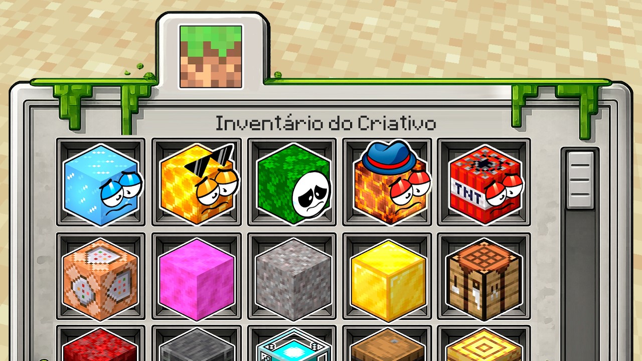 Fiquei Preso na Civilização do Inventário no Minecraft!! 👾