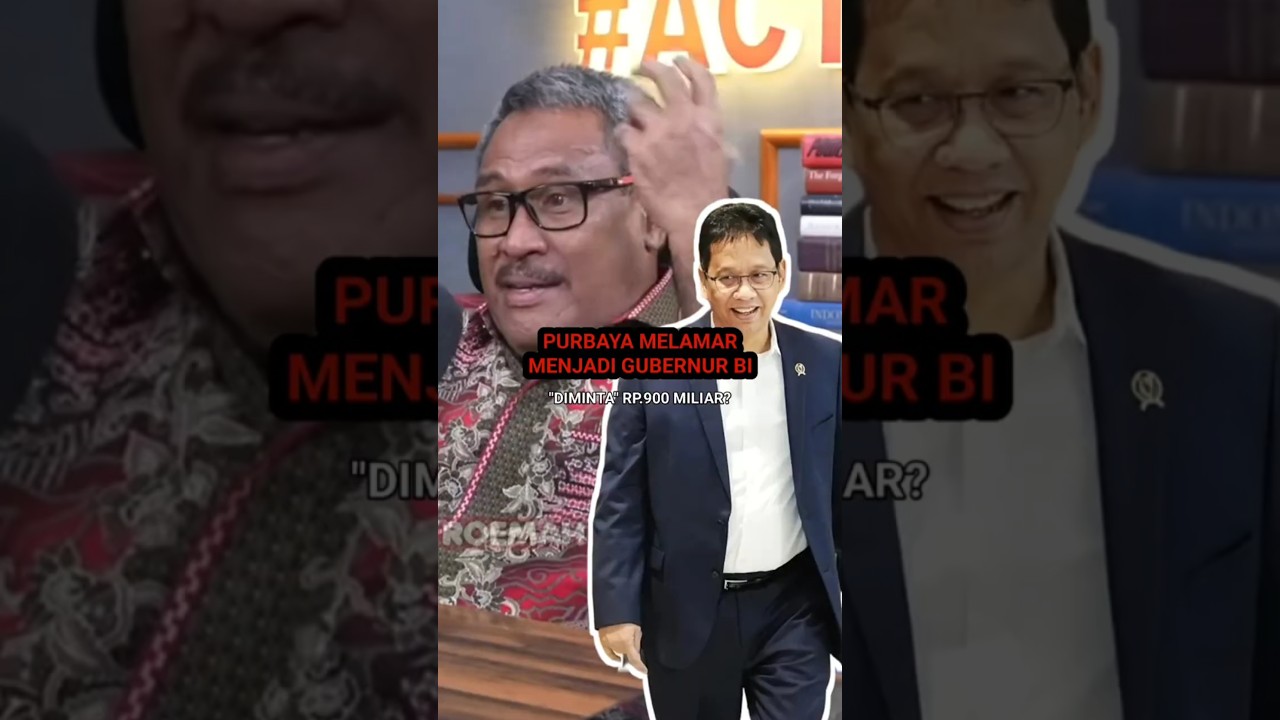 Purbaya "diminta" Rp. 900 M agar lolos jadi Gubernur BI? #purbayayudhisadewa #dpr #komisi11