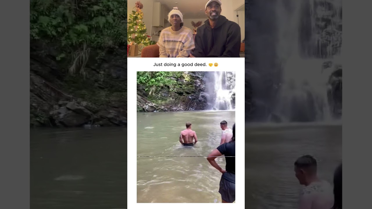 Just doing a good deed. 😆