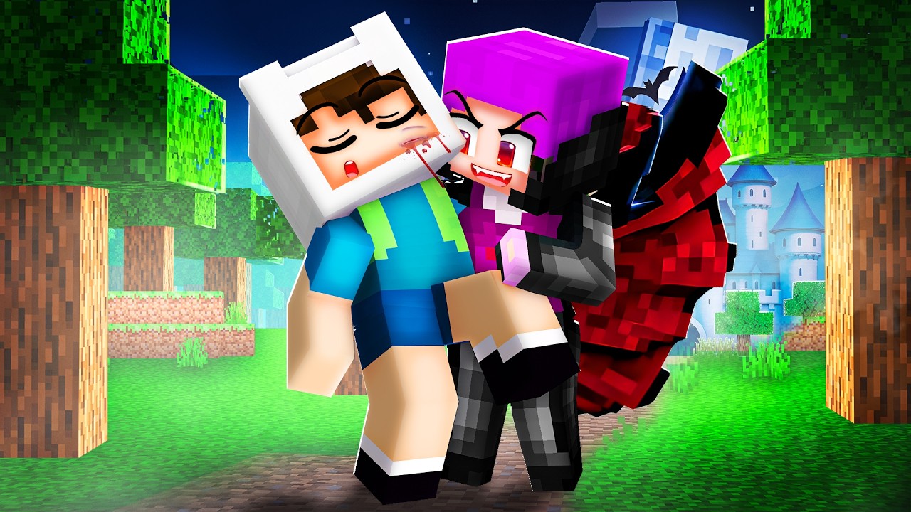 VAMPİR KRALI KIZ BENİ ISIRDI VE VAMPİR YAPTI 😱 Minecraft