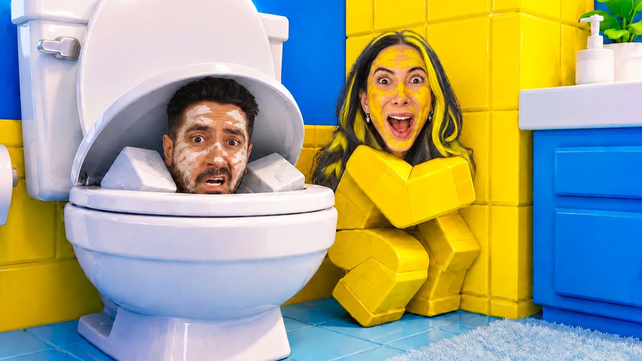 Pinte e SE ESCONDA EM CASAL no Meccha CHAMALEON do Roblox!