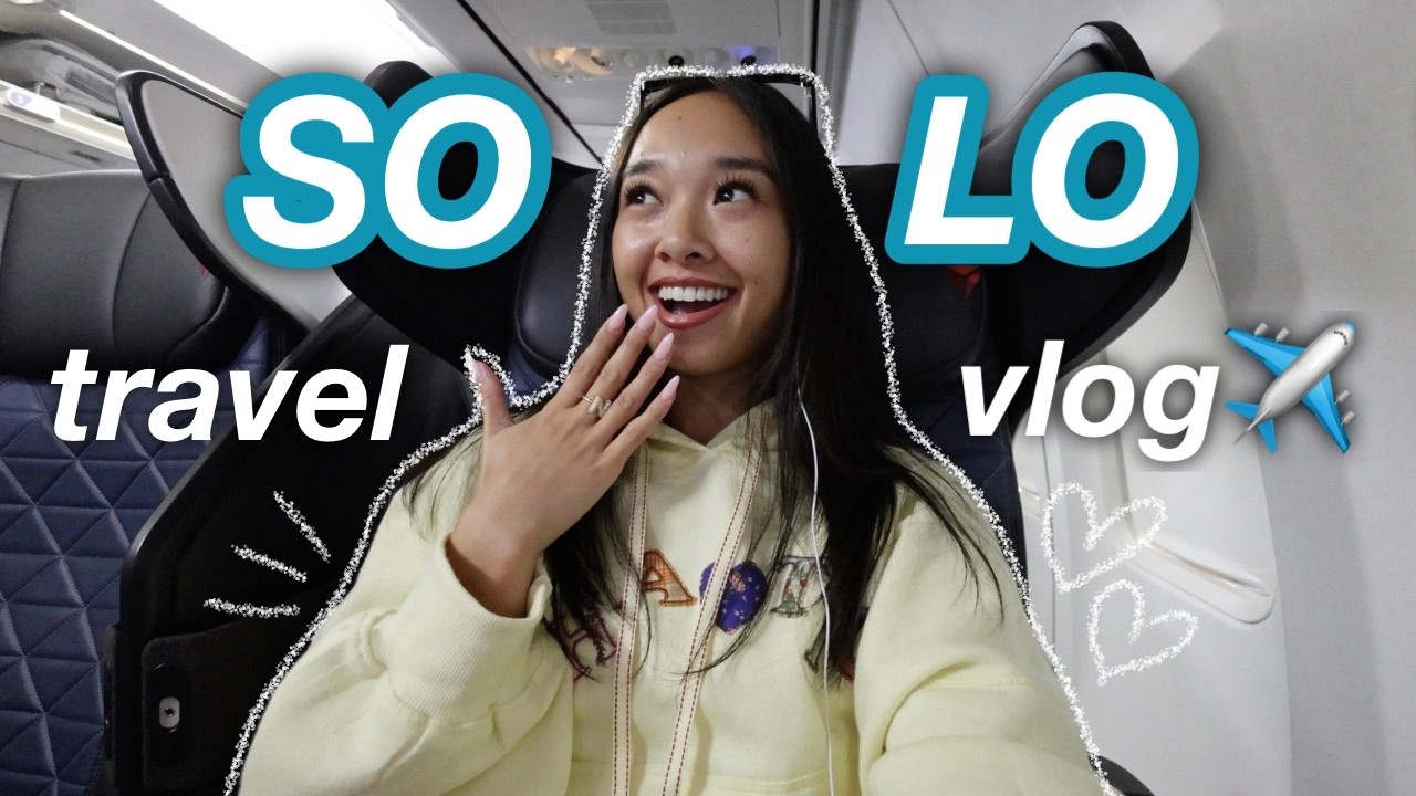 SOLO travel vlog ✈️🩵🪽