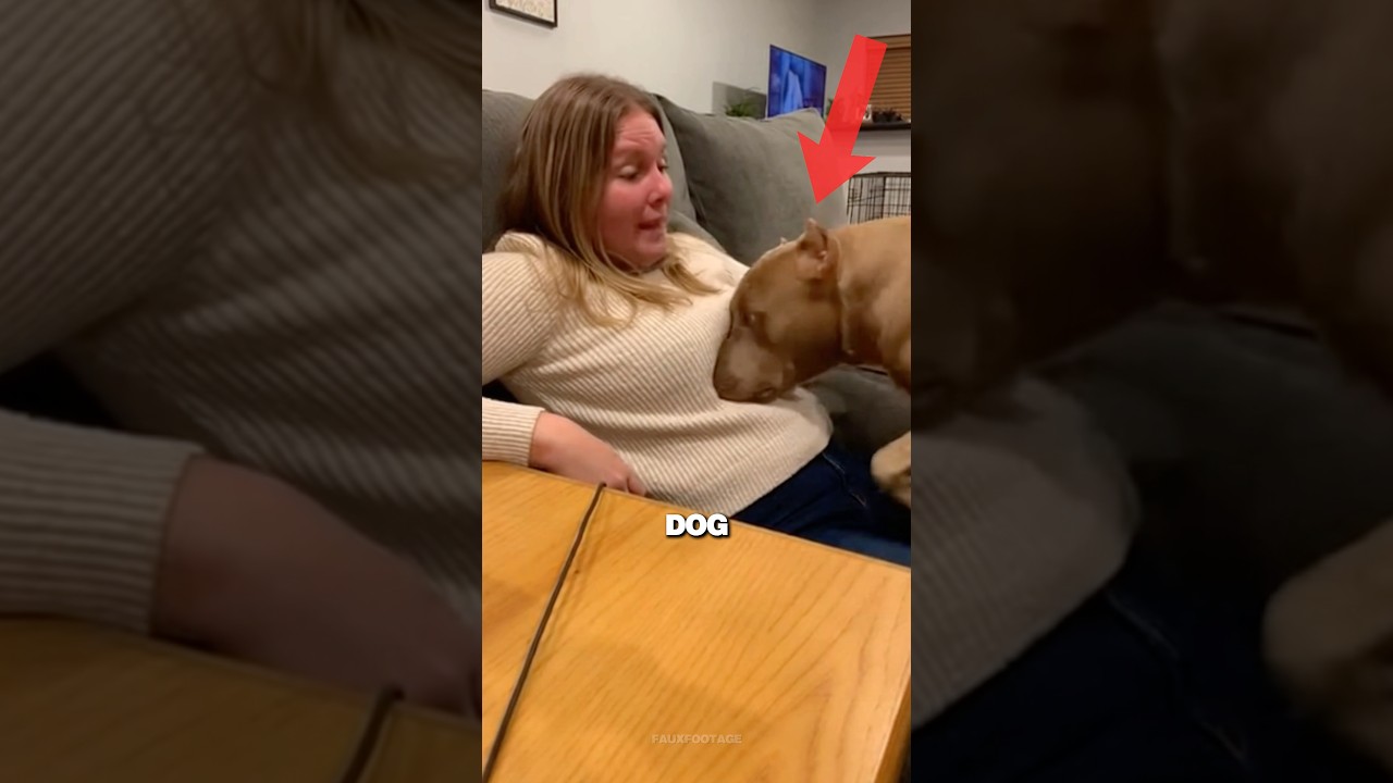 This Dog Kept Sniffing the Same Spot on His Owner…Until Doctors Discovered Why #shorts