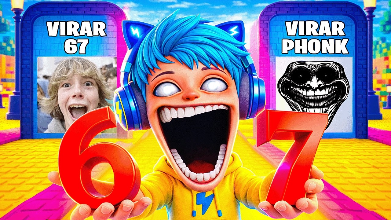 VIREI MEMES FAMOSOS no ESCOLHA mas ACONTECE 🤣 *minha mãe casou com brainrot*