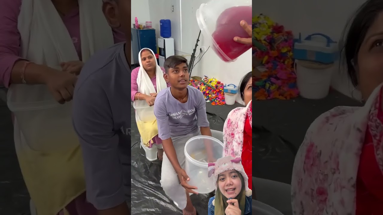 GAMES KEMERDEKAAN⁉️TANGKAP SLIME NYA😱😍PujaFamilyChallenge