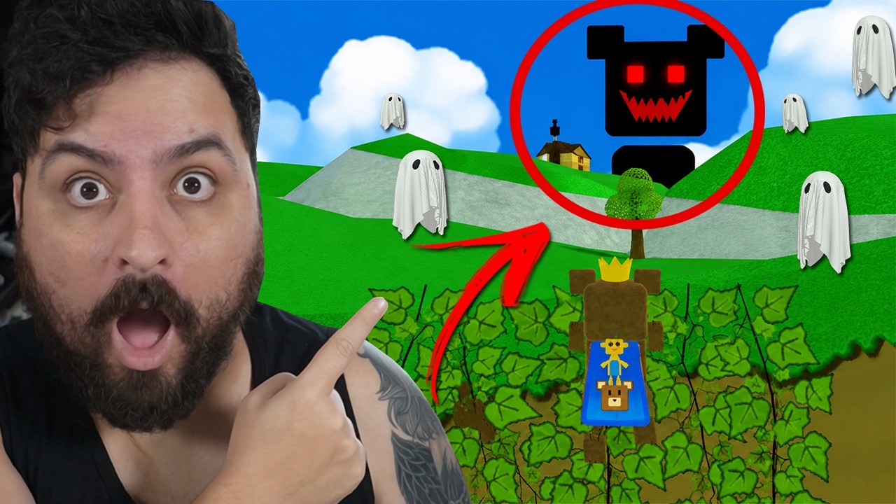 ENCONTREI o LUGAR SECRETO dos FANTASMAS em SUPER BEAR ADVENTURE !! (Novo BOSS FINAL)