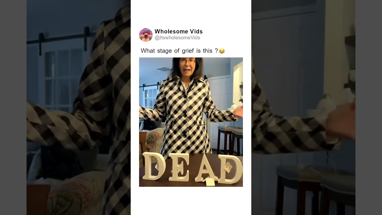 What stage of grief in this ? 😂