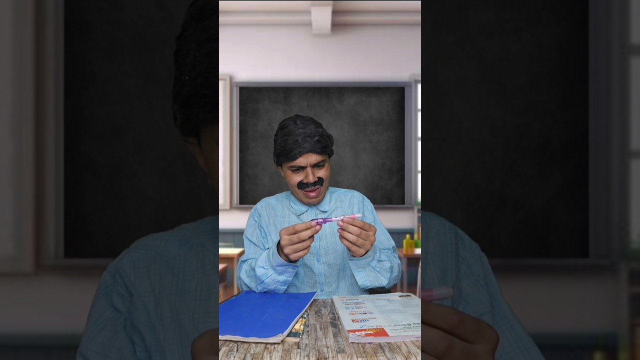 Pen Bomb lekar Aaye Bhaiya 😂 #shorts #funny #school #diwali #sraoster