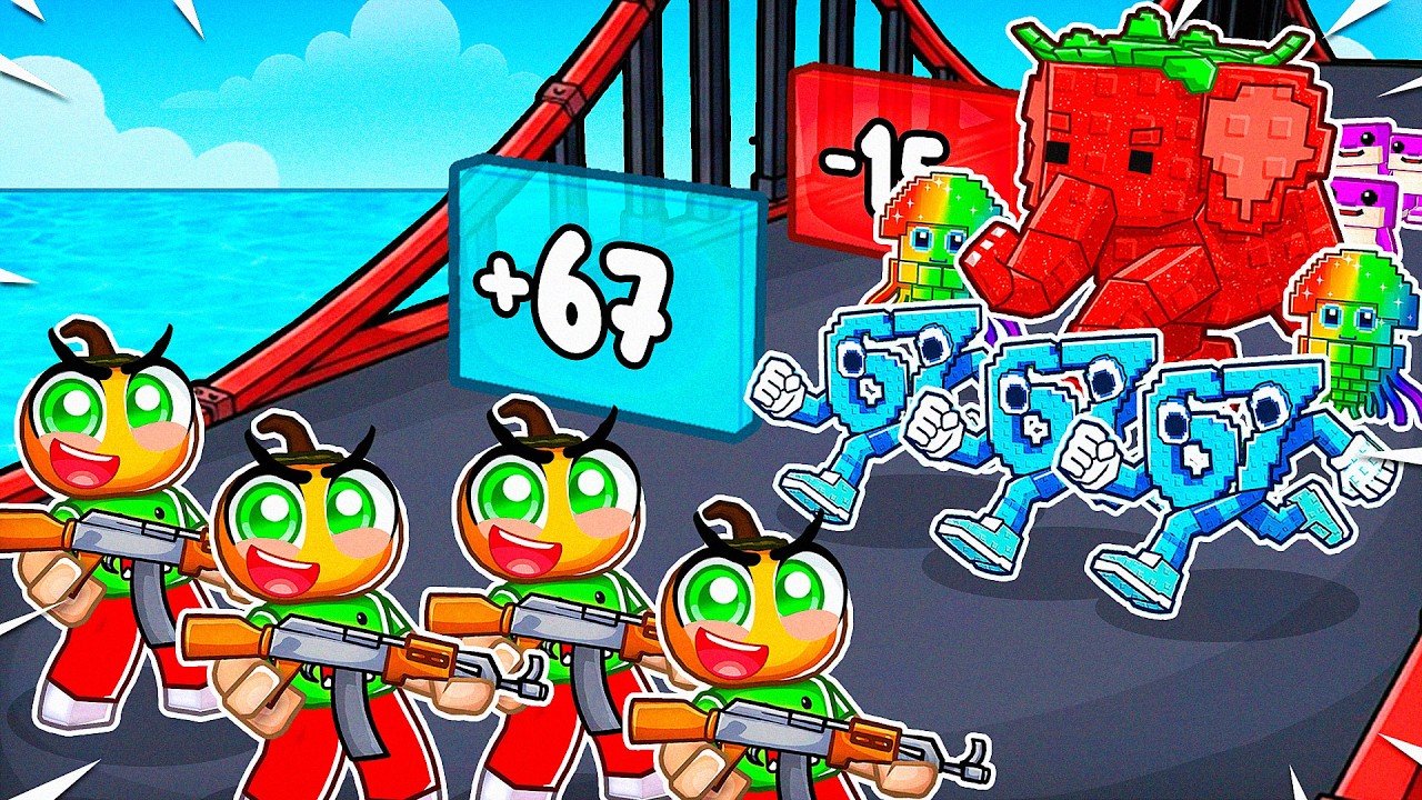 Köprüden Gelen BRAİNROT'ları Durduramazsan Naneyi Yedin! 💀 | Roblox