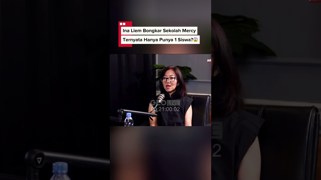 Ina Liem Bongkar Ternyata Sekolah Mercy Hanya 1 Siswa! #mercy #gibran #prabowo #jokowi #roysuryo