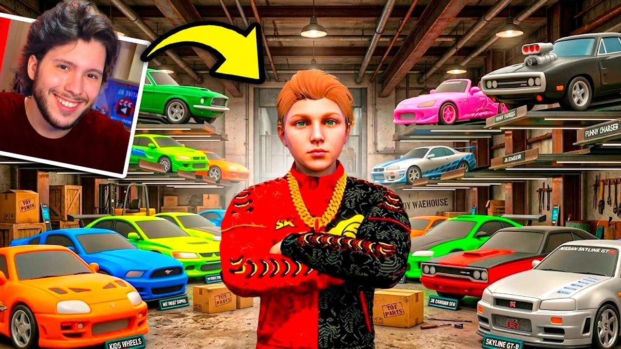 Colecionando MINI CARROS de CRIANÇA no GTA 5 RP!!