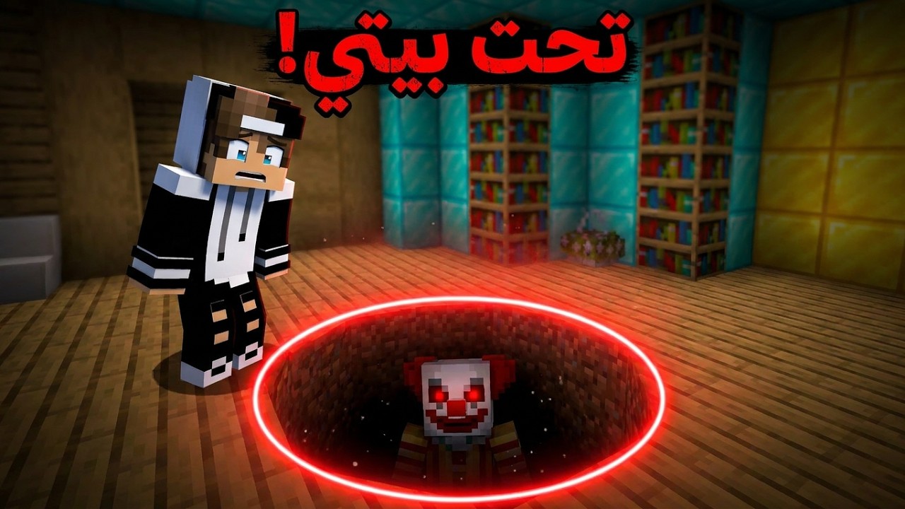 المهرج عايش تحت بيتي في ماين كرافت !