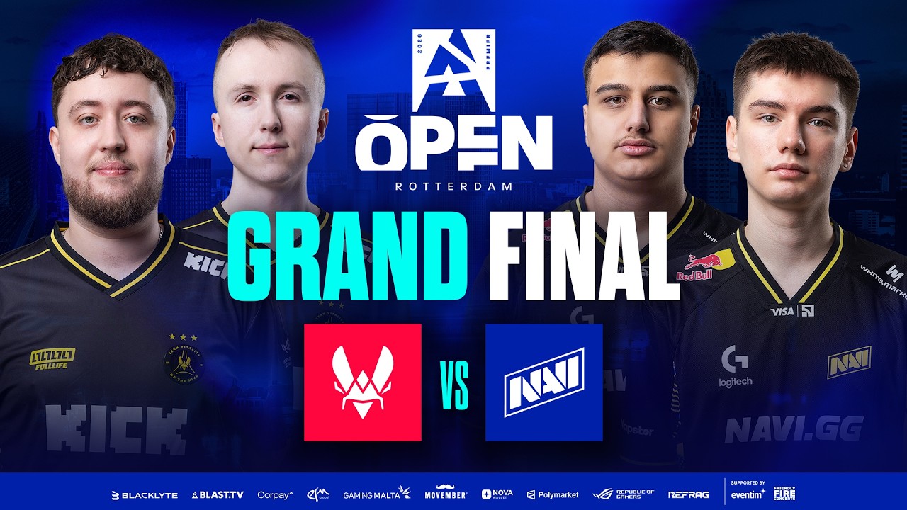 BLAST Open Rotterdam 2026, GRAND FINAL - Team Vitality vs Natus Vincere