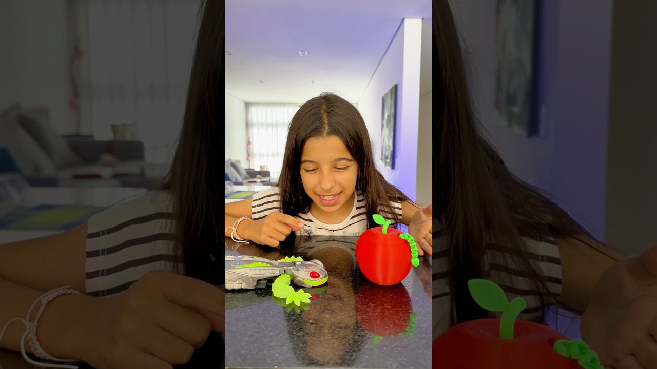 A LAGARTIXA ROBÔ QUER SORVETE 😱 #shorts