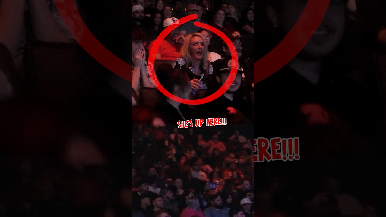 my 7th grade teacher came to my show ??