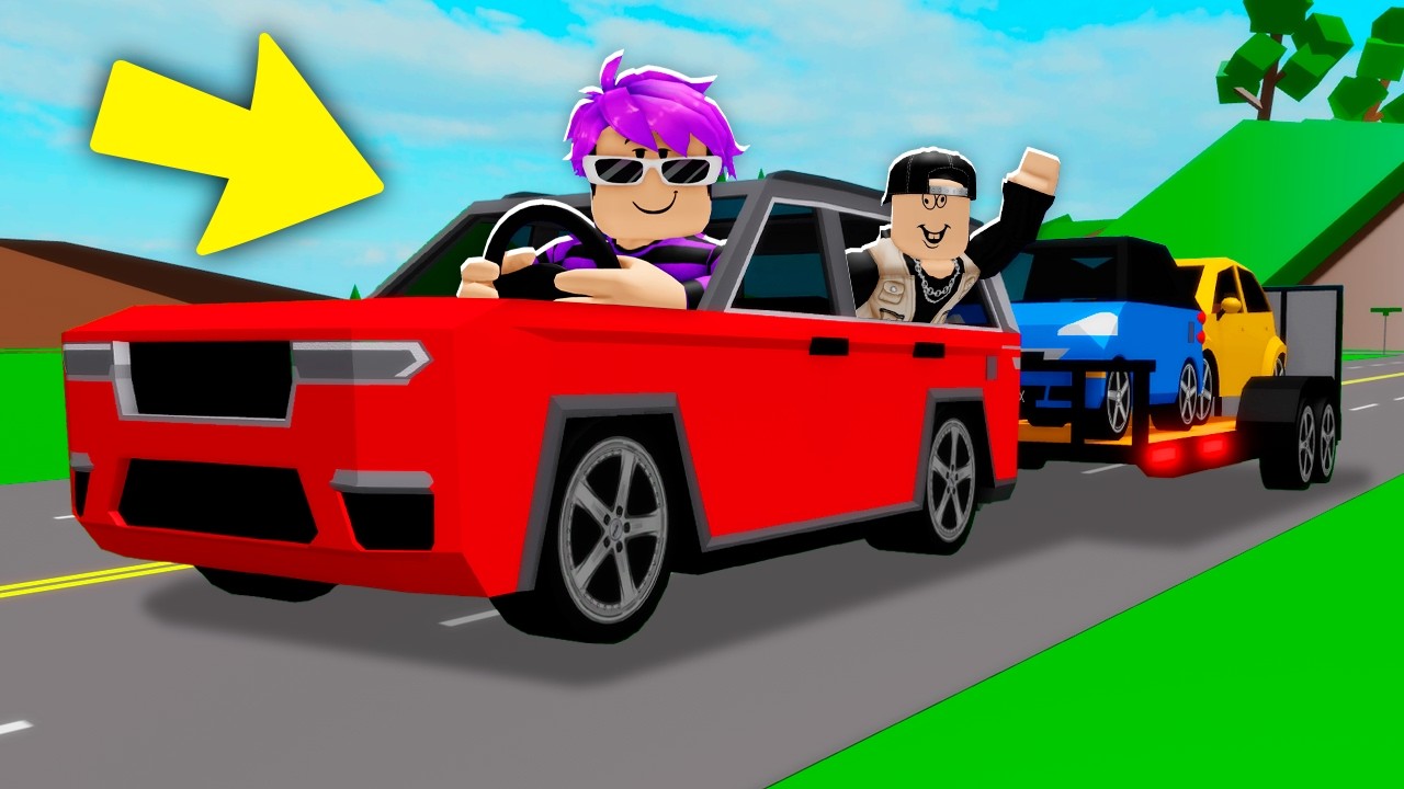 VIAJEI COM TODOS MEUS CARROS no BROOKHAVEN