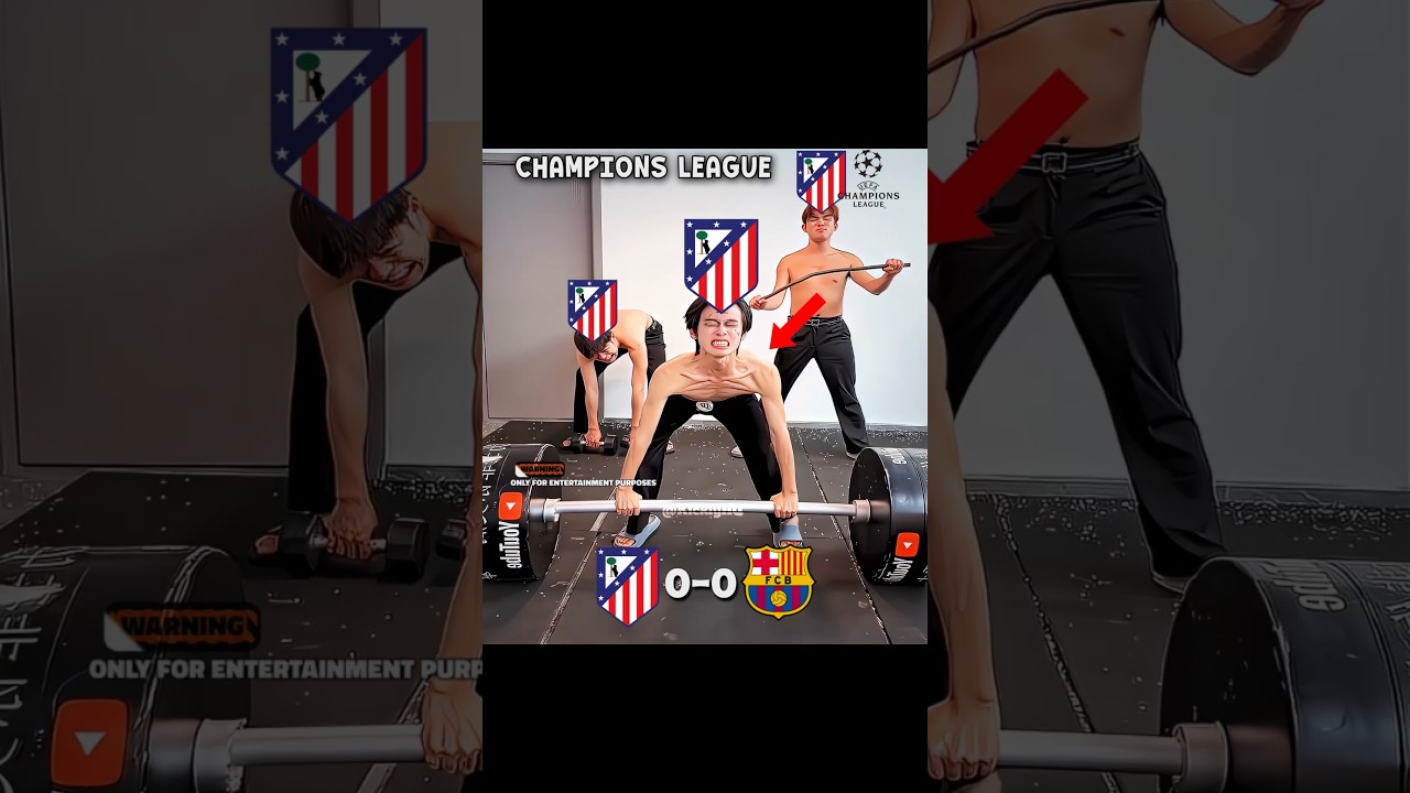 Atletico Madrid Destroyed Barcelona 2-0 in the UCL Quarter-Final 🥶🤯