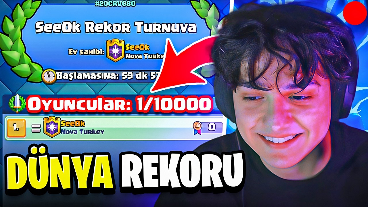DÜNYA REKORU KIRDIK! (10.000 KİŞİLİK TURNUVA)