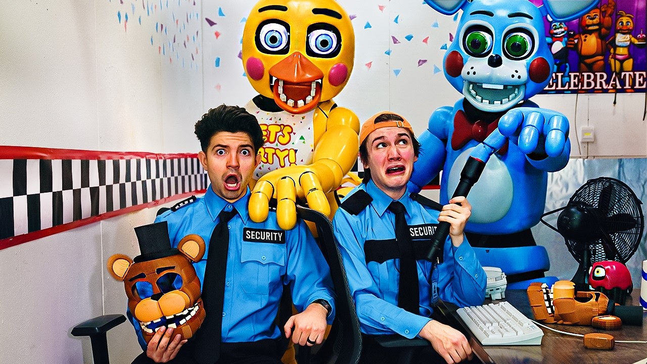 Surviving FNAF 2 In Real Life With Preston!