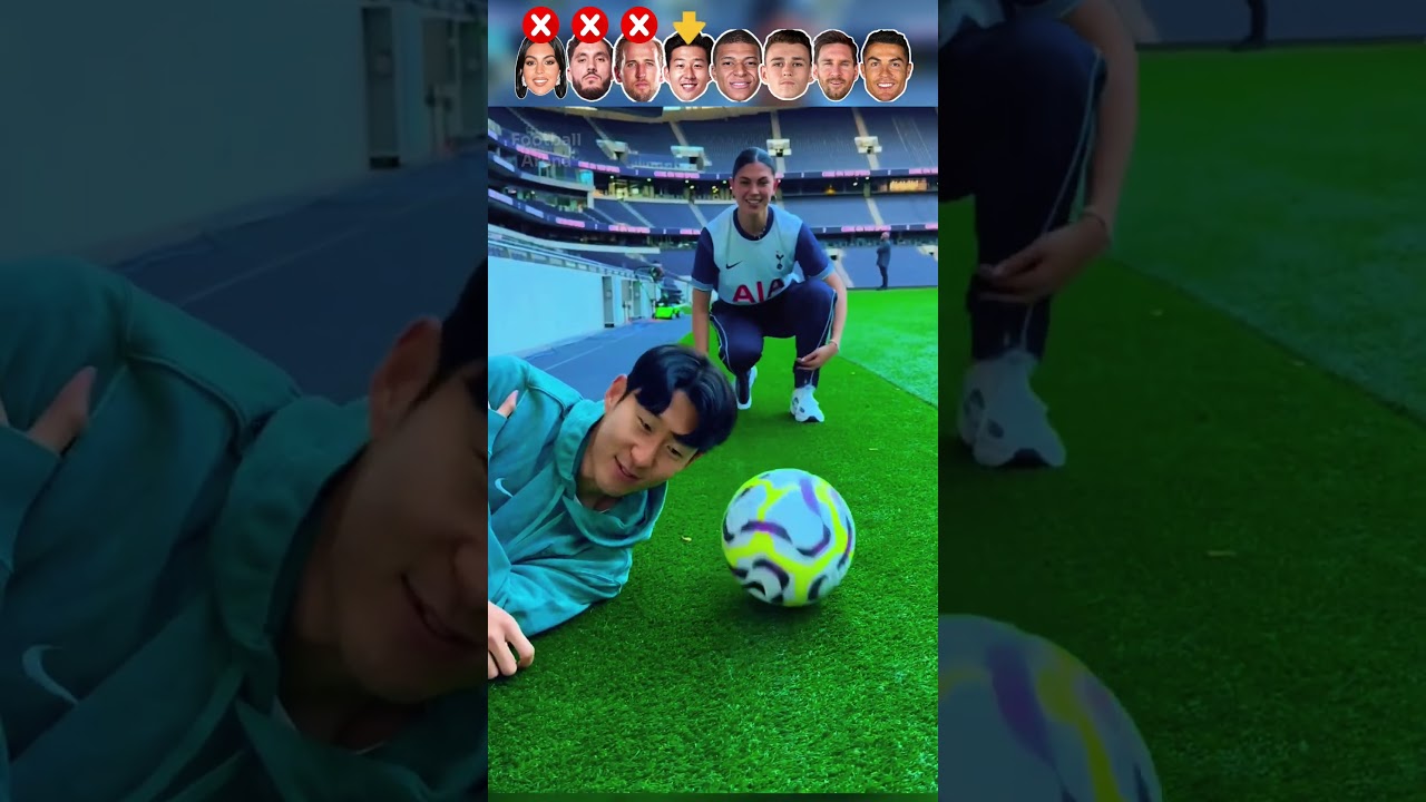 Georgina VS Cherki VS Kane VS Son VS Mbappe VS Foden VS Messi VS Ronaldo 🔥🎯