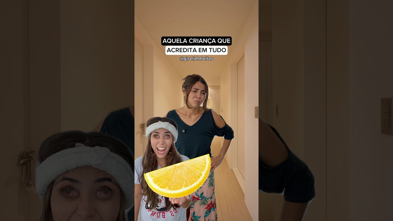 SOPHIA ACREDITANDO NA IRMÃ - @gisellehfreitas #humor #comedia #comedy