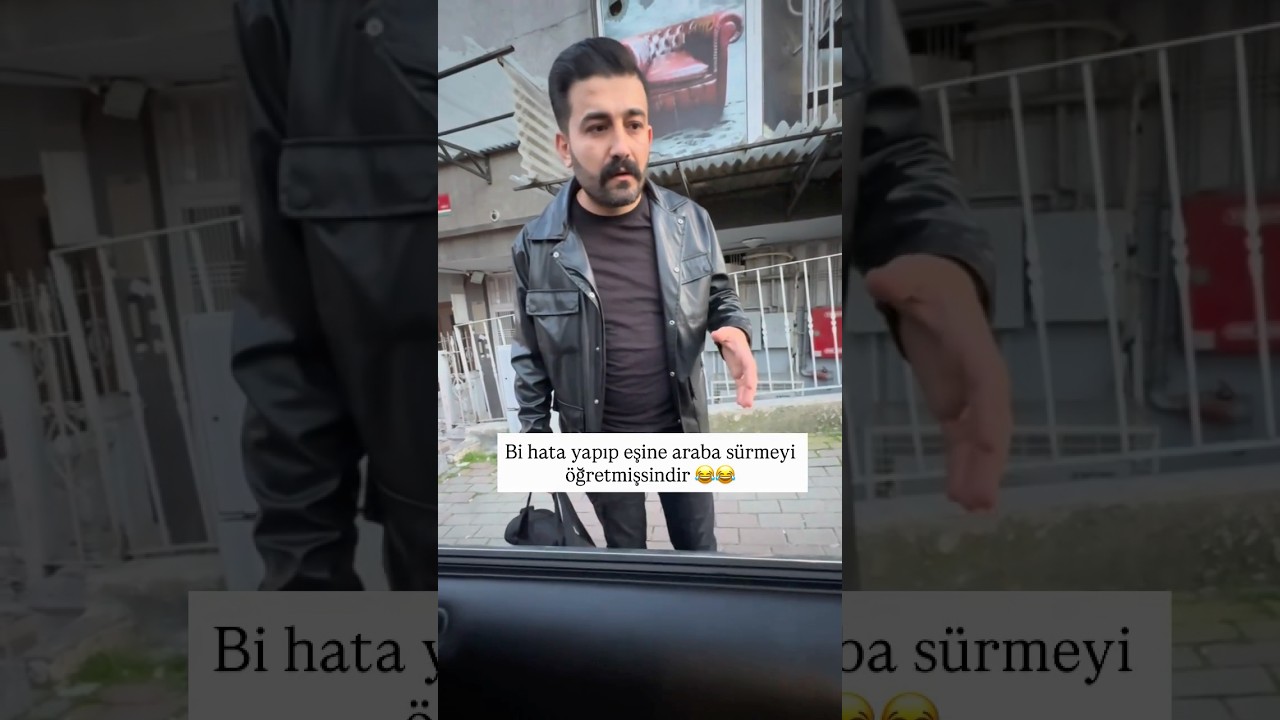 Bir Hata Yapıp Eşine Araba Sürmeyi Öğretmişsindir